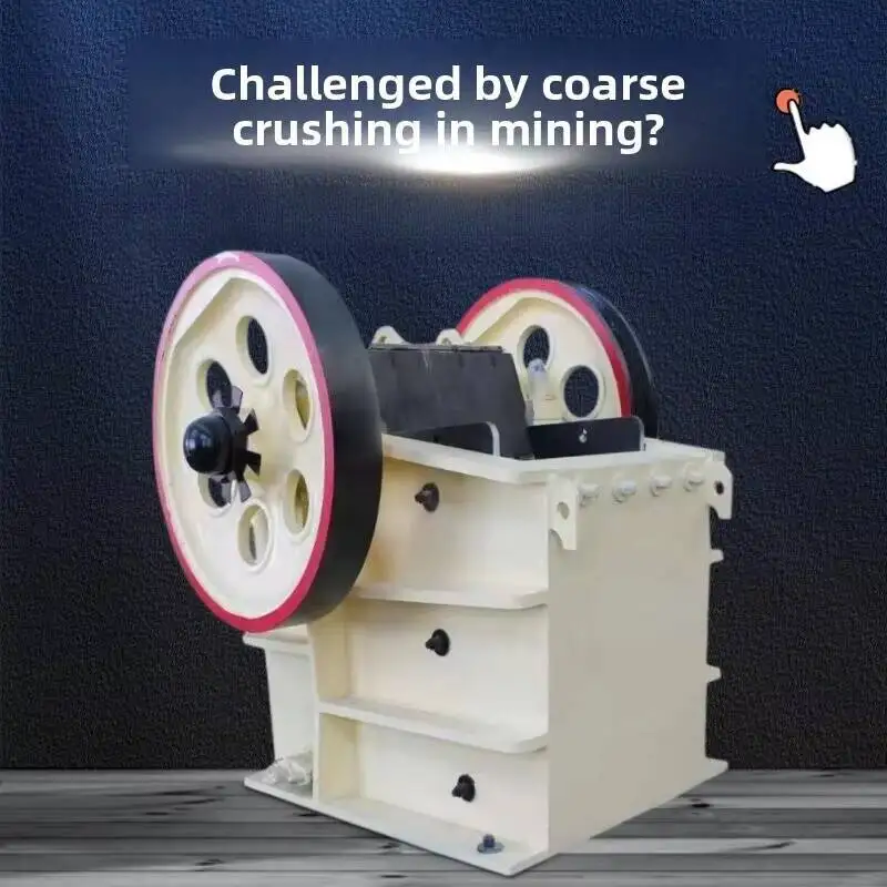 

Wear-resistant Tiger Mouth Stone Breaking Machine Metal Ore Jaw Crusher Large Caliber Hard Rock Coarse Crushing