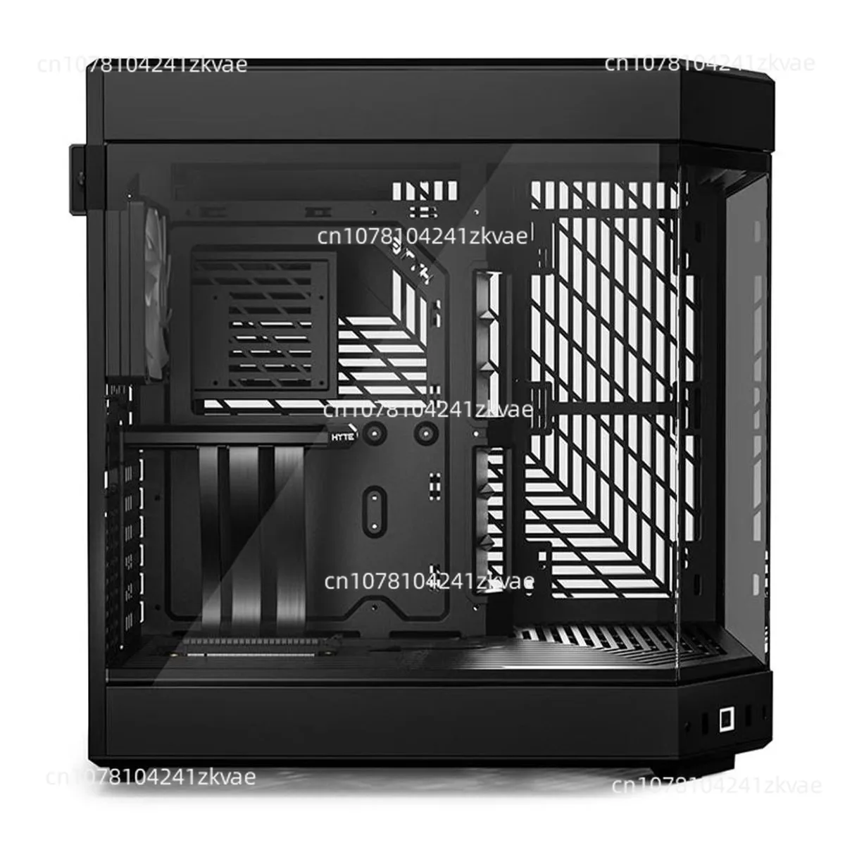 Y60 Medium Tower Chassis, Supporting 280/360 Water Cooling, Panoramic Glass Fish Tank, Sea View Room Computer Chassis