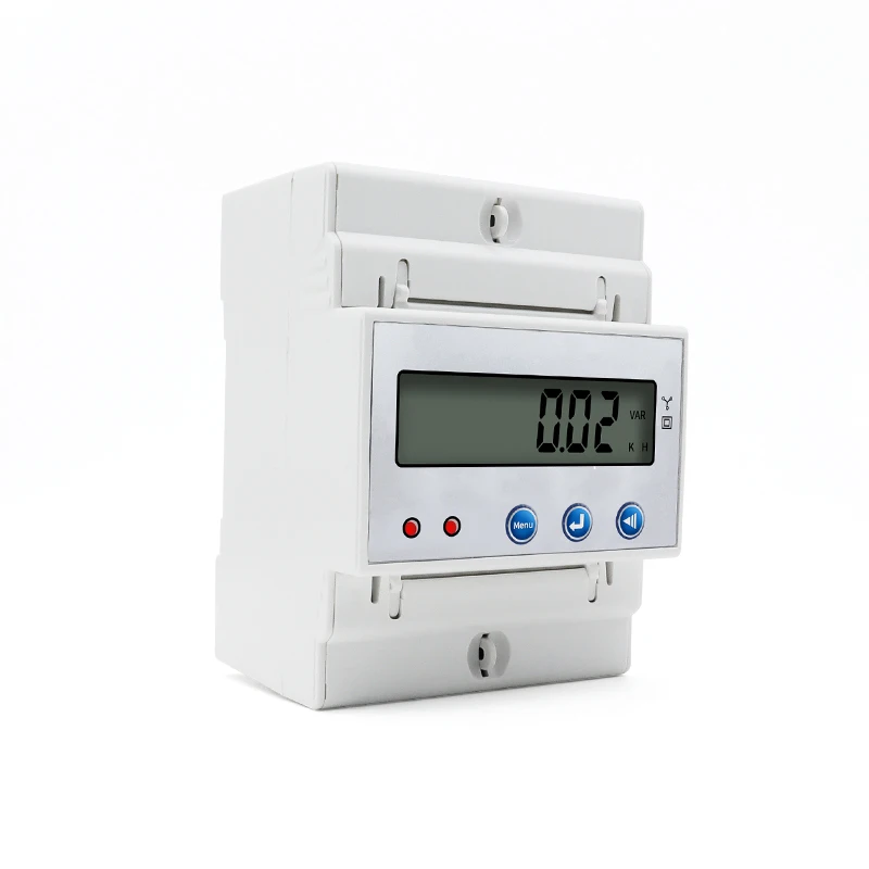 AC230V 100A Display digitale LCD misuratore di potenza in contatori di energia misuratore elettrico intelligente amperometro Kwh trifase