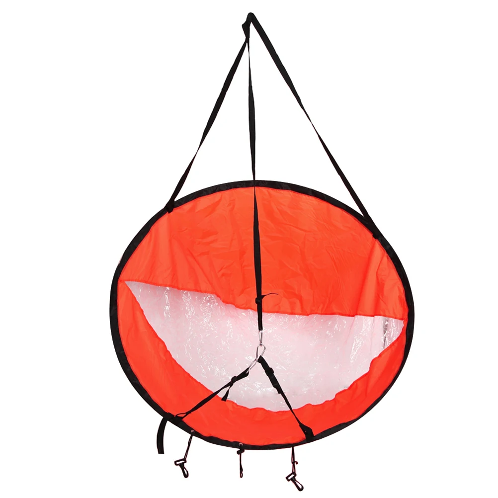 42.5"/108cm Kayak Boat Wind Sail Canoe Sup Paddle Board Sail with Clear Window Fishing Rowing Boat Inflatable Outboard Drifting - Image 4