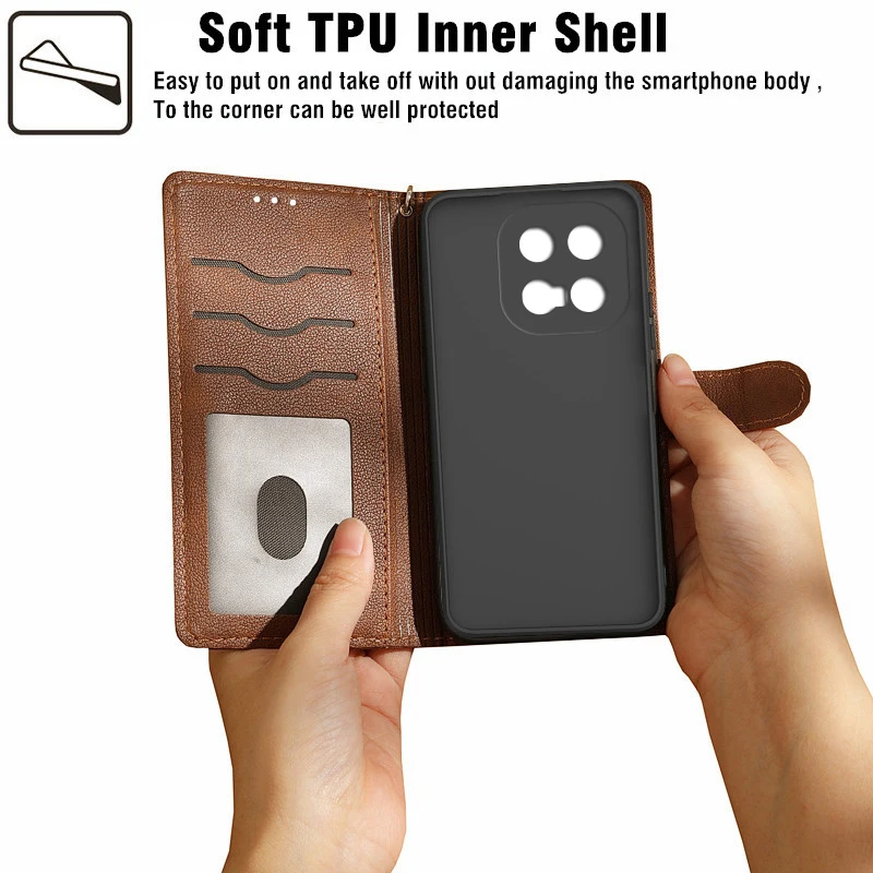 Wallet Flip Leather Case For Vivo iQOO 15 Phone Case Vivo iQOO 15