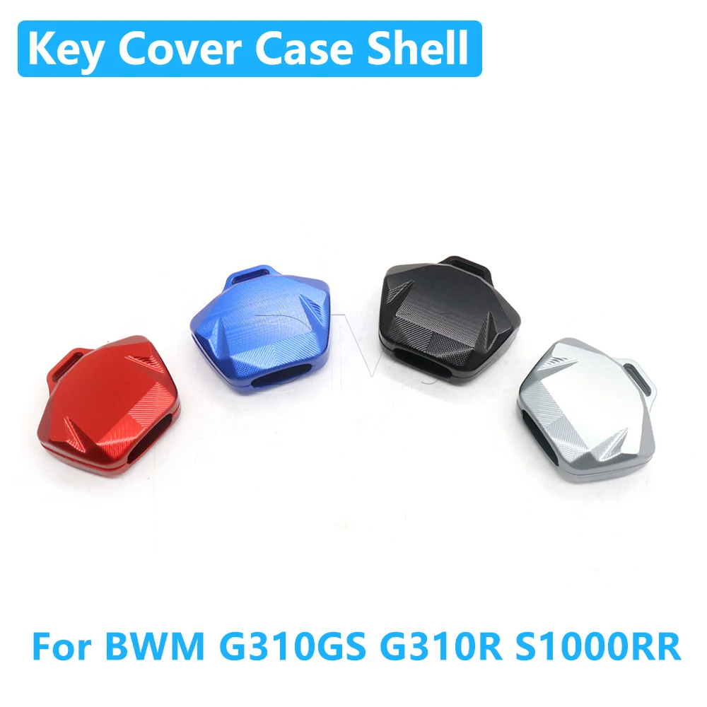 For BWM G310R G310GS S1000R C650GT F700GS F800R K1200R R1200GS Motorcycle CNC Key Cover Case Shell Keys Decorative Cover