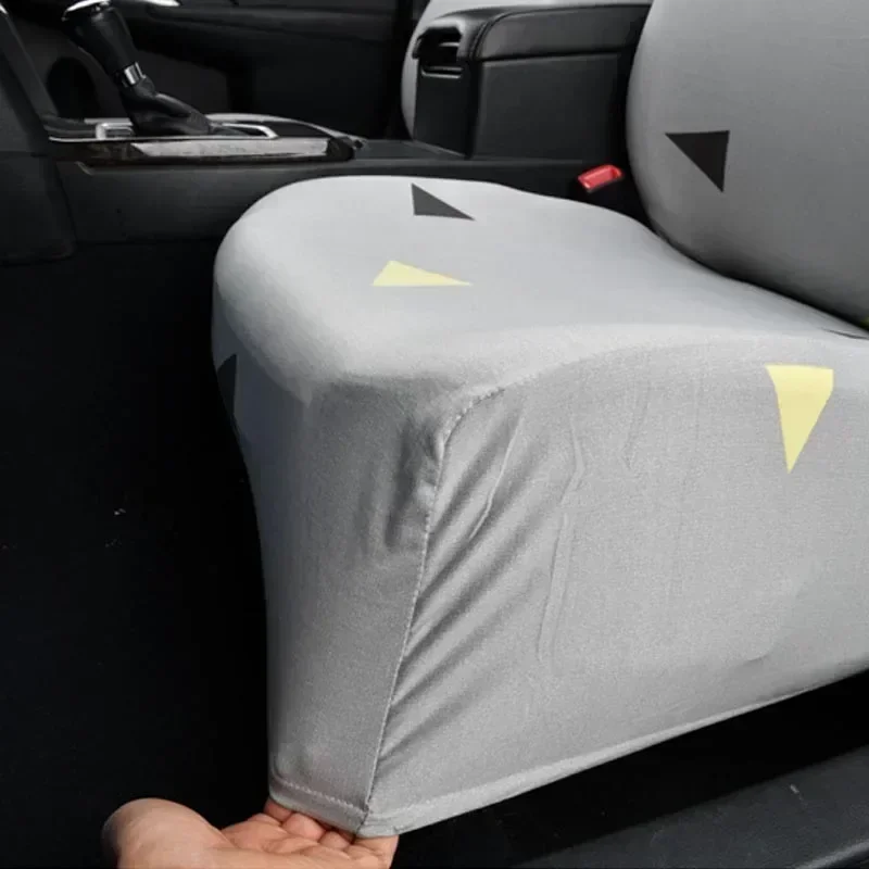 Universal Elastic Fabric Car Seat Cover Washable Dustproof All Inclusive Seat Protective Cover for Most Car Interior Accessories