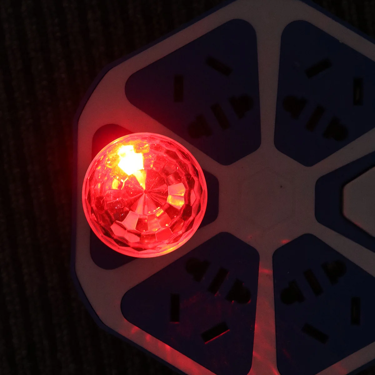 USB مستشعر صوت صغير LED ديسكو الكرة المحمولة Dj المرحلة الإضاءة أضواء الكاريوكي لعيد الميلاد عيد ميلاد حفلة المنزل