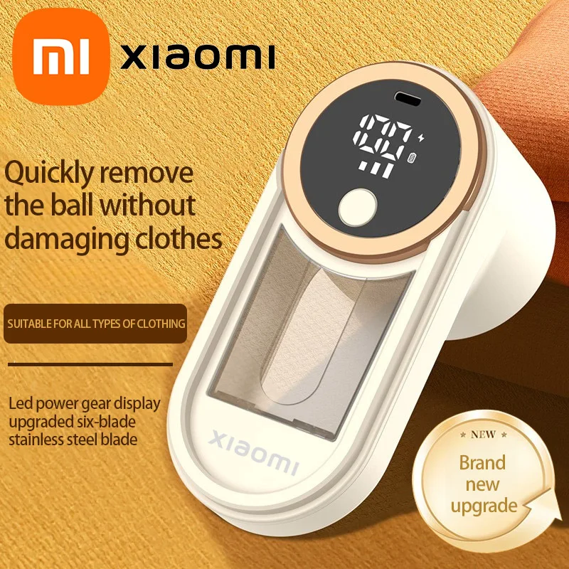 

2025 Xiaomi New Hairball Trimmer For Clothes Blankets etc USB Rechargeable Hairball Remover Portable Sweater Shaver