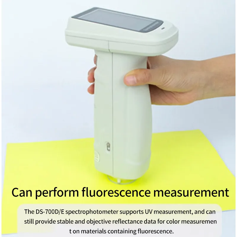 Imagem -05 - Colorímetro Espectral para Análise de Cores Têxteis Impressão de Revestimento Detecção de Diferenças Ds700e