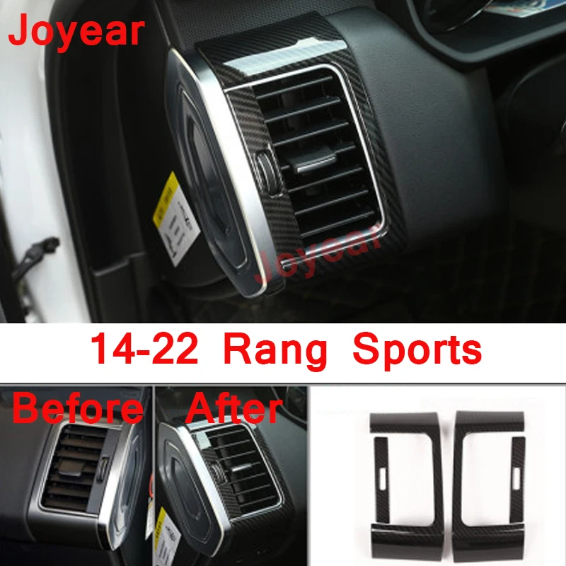 For Land Rover Range Sport 2014-2022 Car Rearview Mirror Cover Protective Dashboard Panel Air Outlet Interior Scratch-resistant