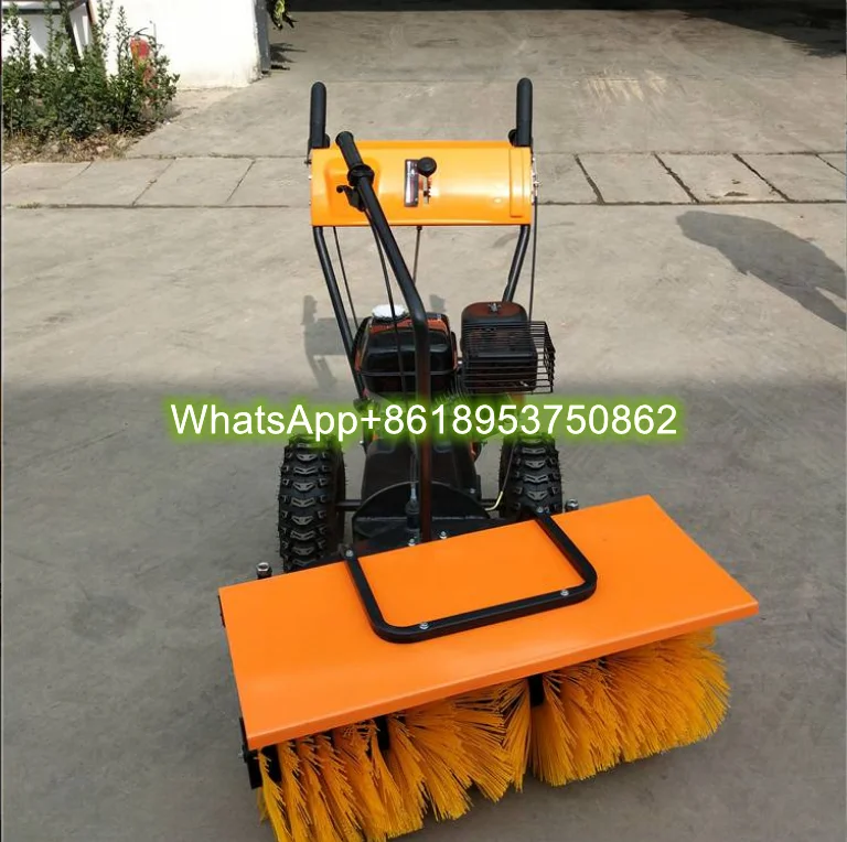 Spazzatrice multifunzionale di alta qualità Spazzatrice per neve 6,5 CV/ 13 CV/15 CV Spazzaneve Spazzatrice per rimozione neve