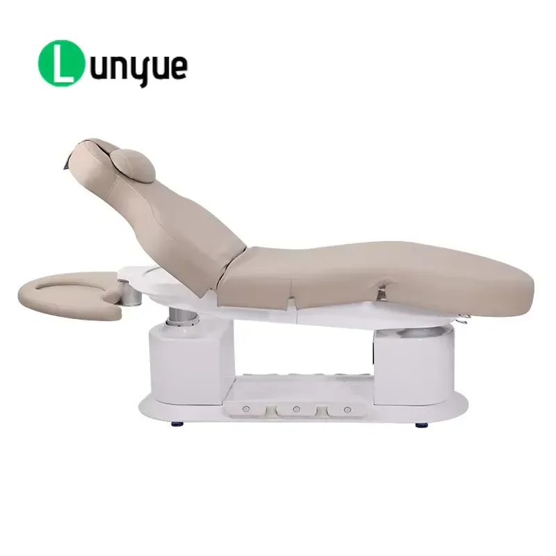 Four Motor Intelligent Control Electric Massage Bed with Heated Mattress for Spa Health Care Beauty Furniture