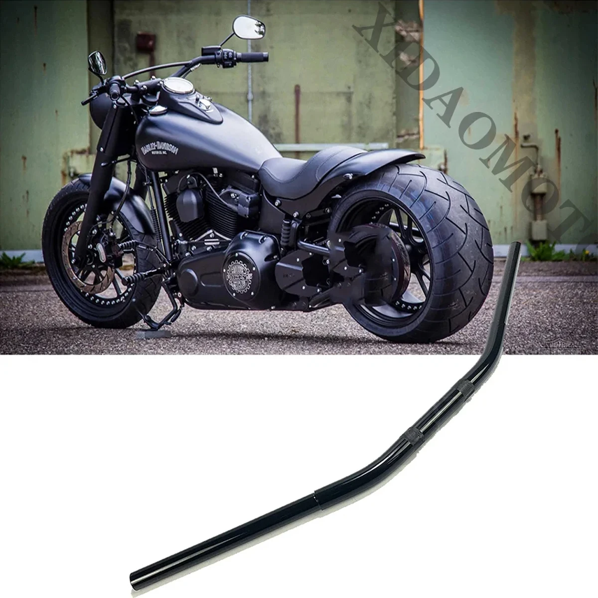 For Harley Sportster S 1250 RH1250S Nightster 975 2021-2023 Motorcycle 1 inch Handlebar Handle Bar 7/8\'\' 22mm Zero Drag Bar