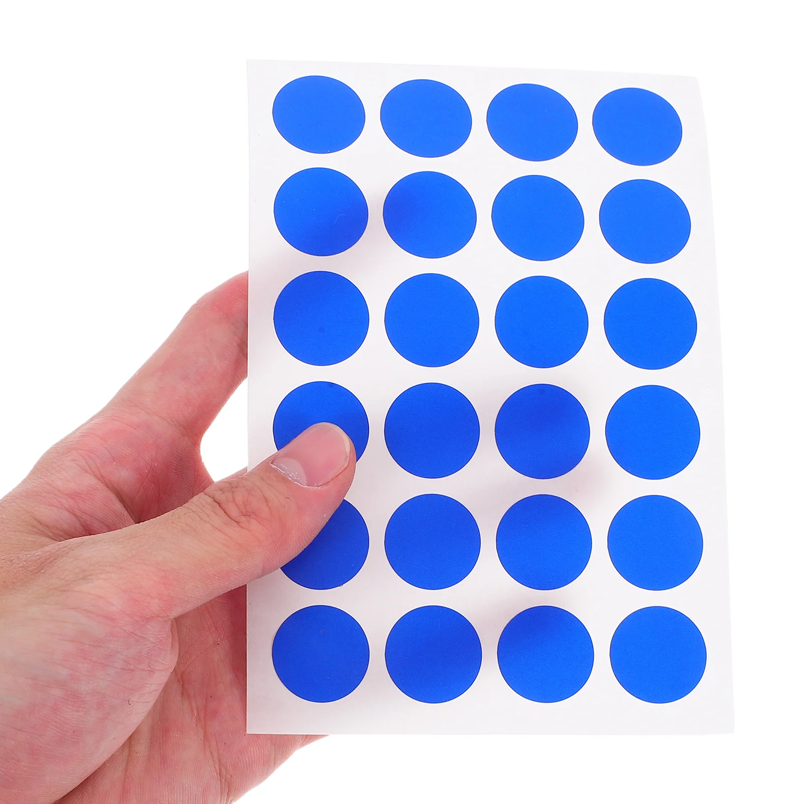 

720Pcs Self-Adhesive Colored Stickers Vibrant Colors for Scrapbooking and Labeling Round Color Coding Labels Color Dots Stickers
