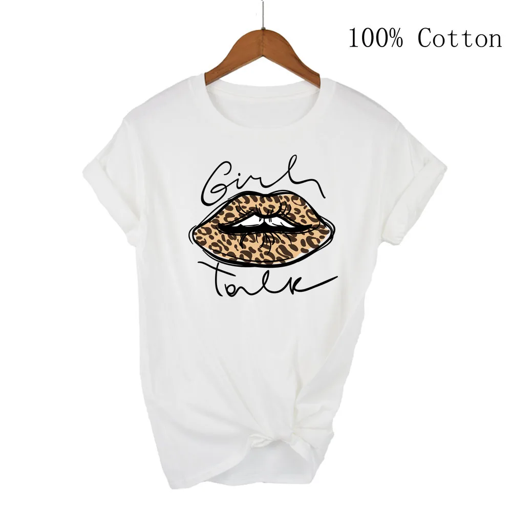 

Women Summer Short Sleeve Tshirts Fashion Red Lips Finger Print Ladies T-shirts Top Cartoon Womens Graphic Tees T-Shirts