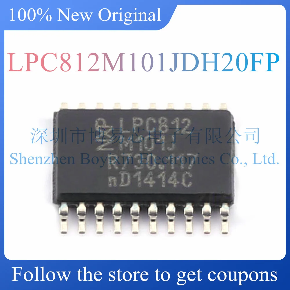 

NEW LPC812M101JDH20FP.Original genuine.Package TSSOP-20
