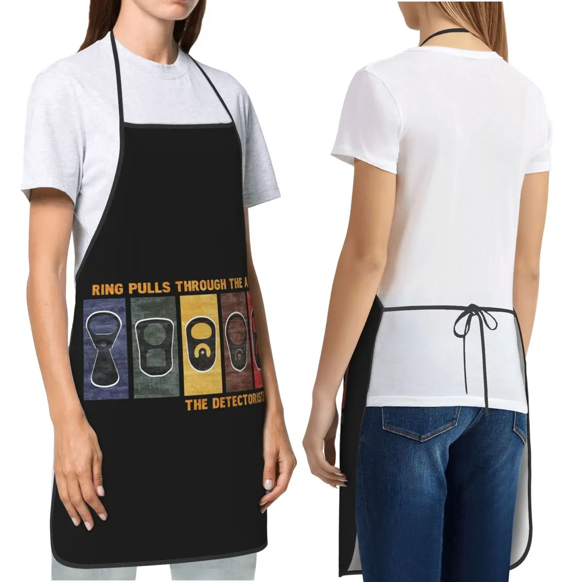 Detectorists Ring Pulls Through The Ages Eye Voodoo Vintage Aprons Chef Cooking Cuisine Tablier  Bib Kitchen Cleaning Pinafore