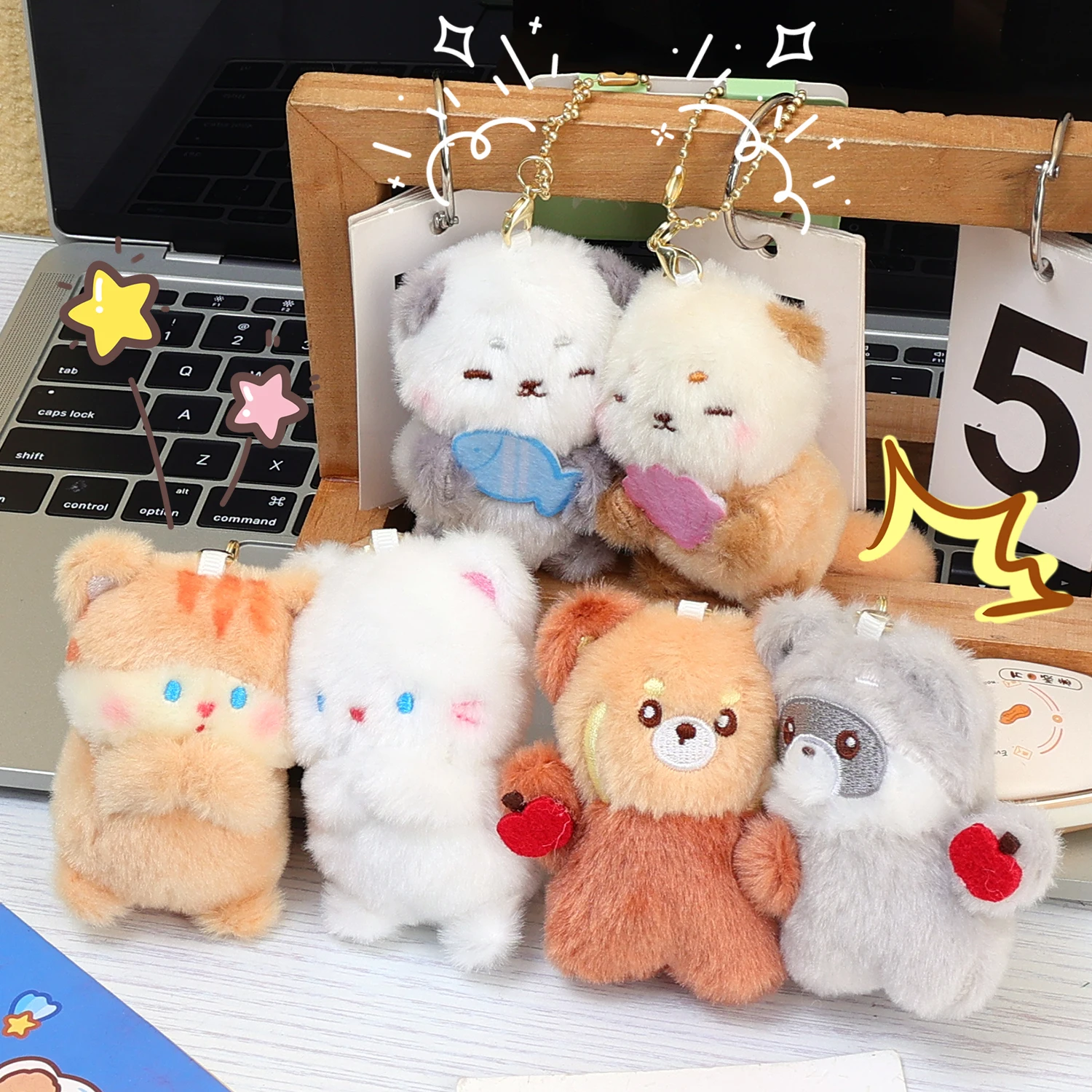 2 قطعة/المجموعة المغناطيسي قضاعة المفاتيح الكلب الكورية الكرتون زوجين المعلقات حلقة رئيسية السلاحف لطيف الفاكهة حقيبة سحر مفتاح السيارة الملحقات