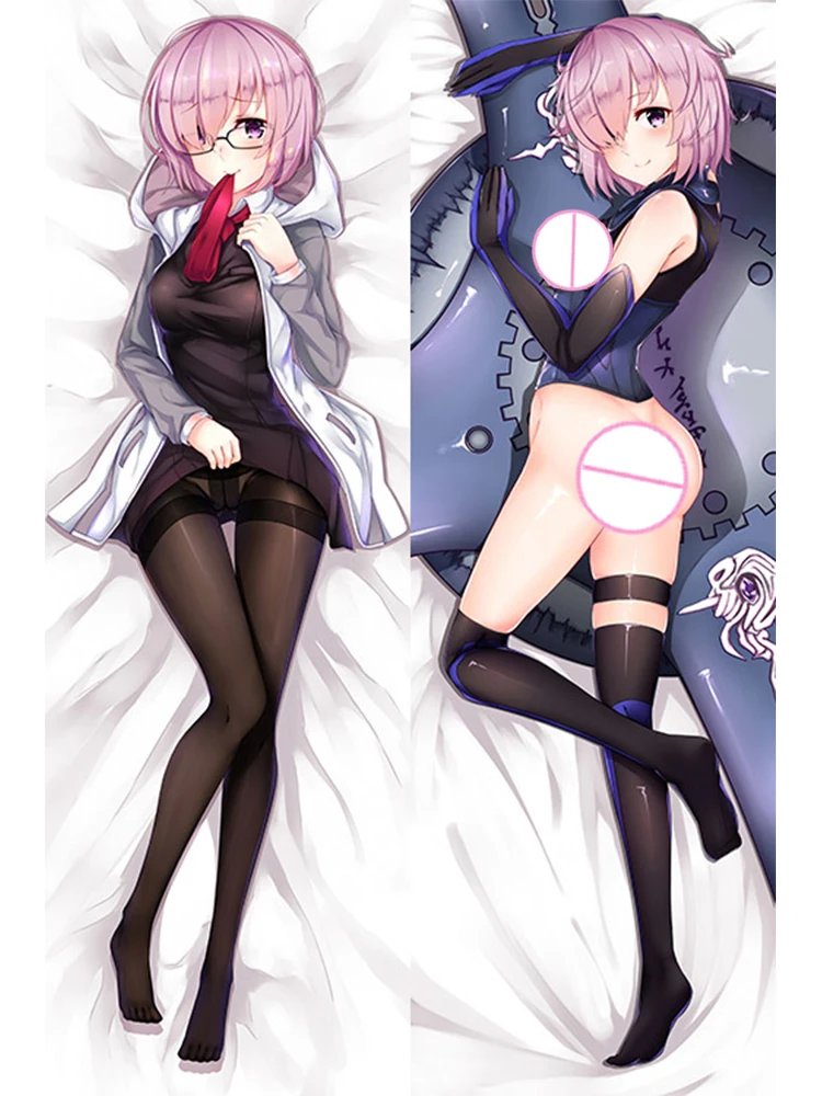 

Anime Pillow Cover Dakimakura Mash Double-Sided Print Life-Size Body Pillows Cover Adult Case Bedding Gifts