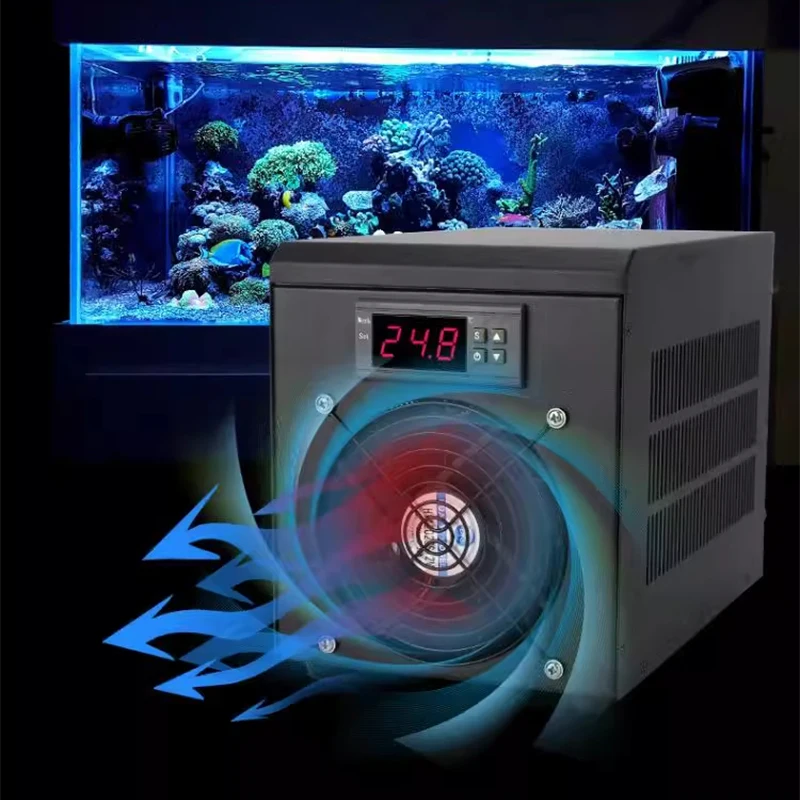 Chiller fish tank small aquarium circulation constant temperature household small cold and warm dual-purpose refrigerator fish f