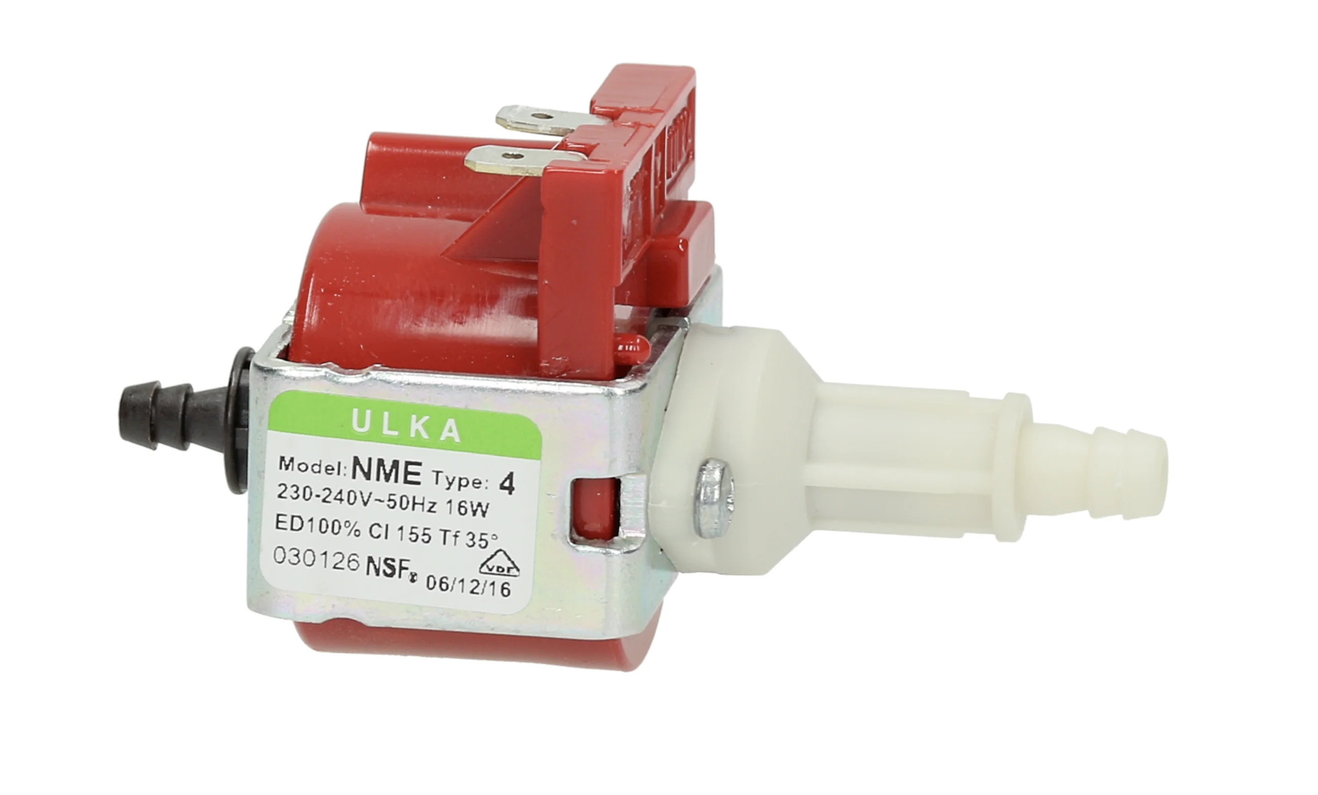 ULKA NME TYPE 4 16W 230-240VAC NSF Solenoid Water Pump Coffee Machine 50Hz 2 Pin