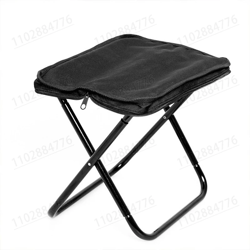 Outdoor camping folding chair convenient multifunctional stool ultralight fishing stool travel stool fishing small matzah bench