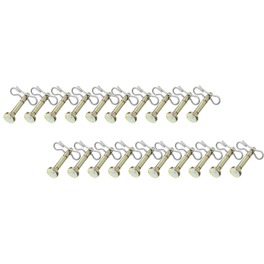 

1Set Shear Pin Cotter Pin Replacement Metal Kit Protect Snow Thrower Heavy Ice Snow Damage Protection