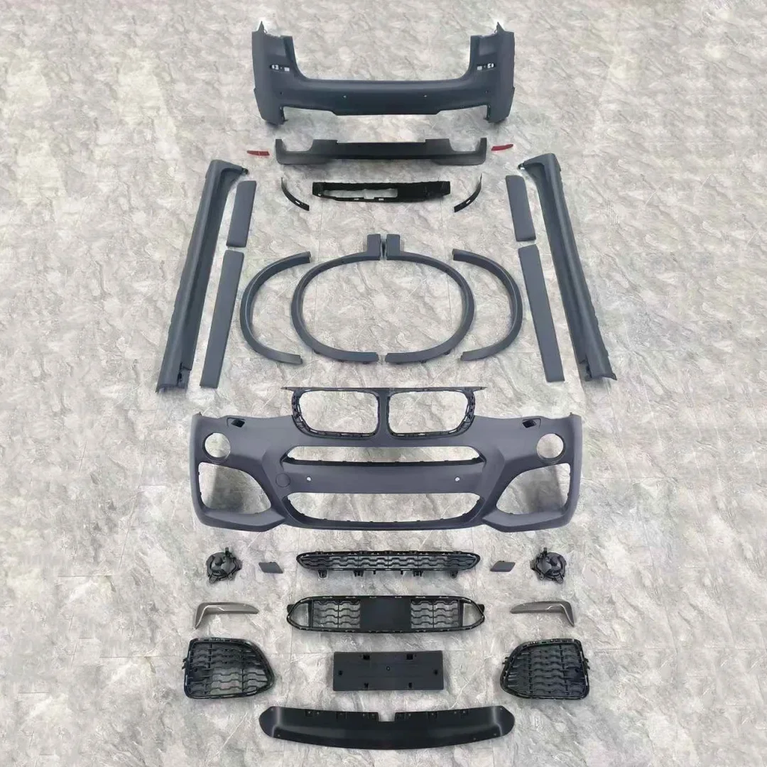 

For 2014-2017 BMW X3 Series F25 Modified M-TECH Surrounded Bumper MT Style Body Kit