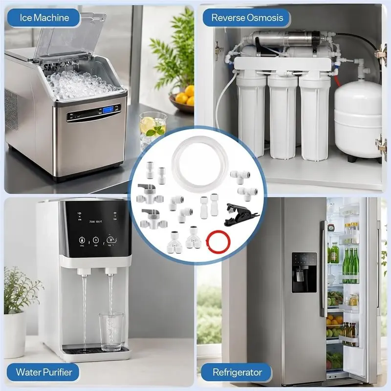 Refrigerator Water Line Kit 1/4