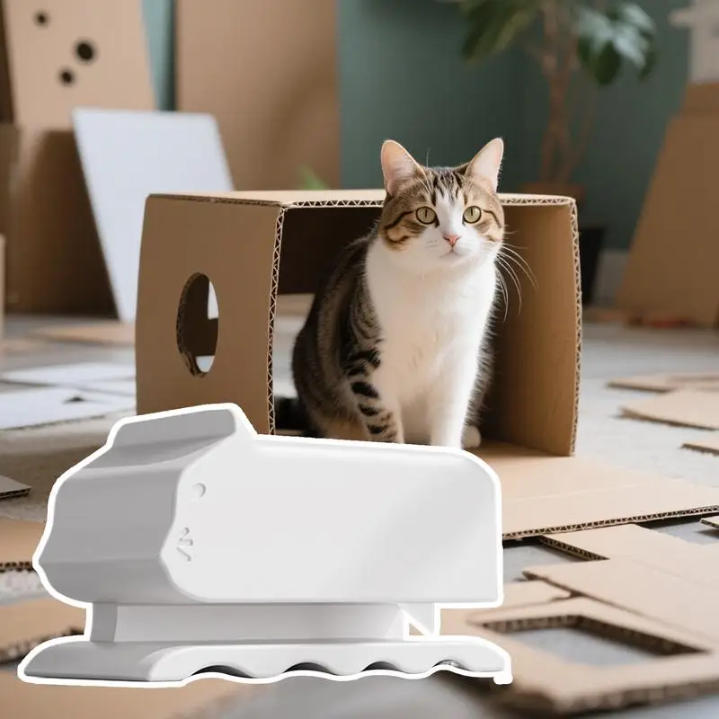 أداة قطع شرائط الورق المقوى للوحة الخدش قاطع الورق المقوى خفيف الوزن لألواح الخدش للقطط للمنزل