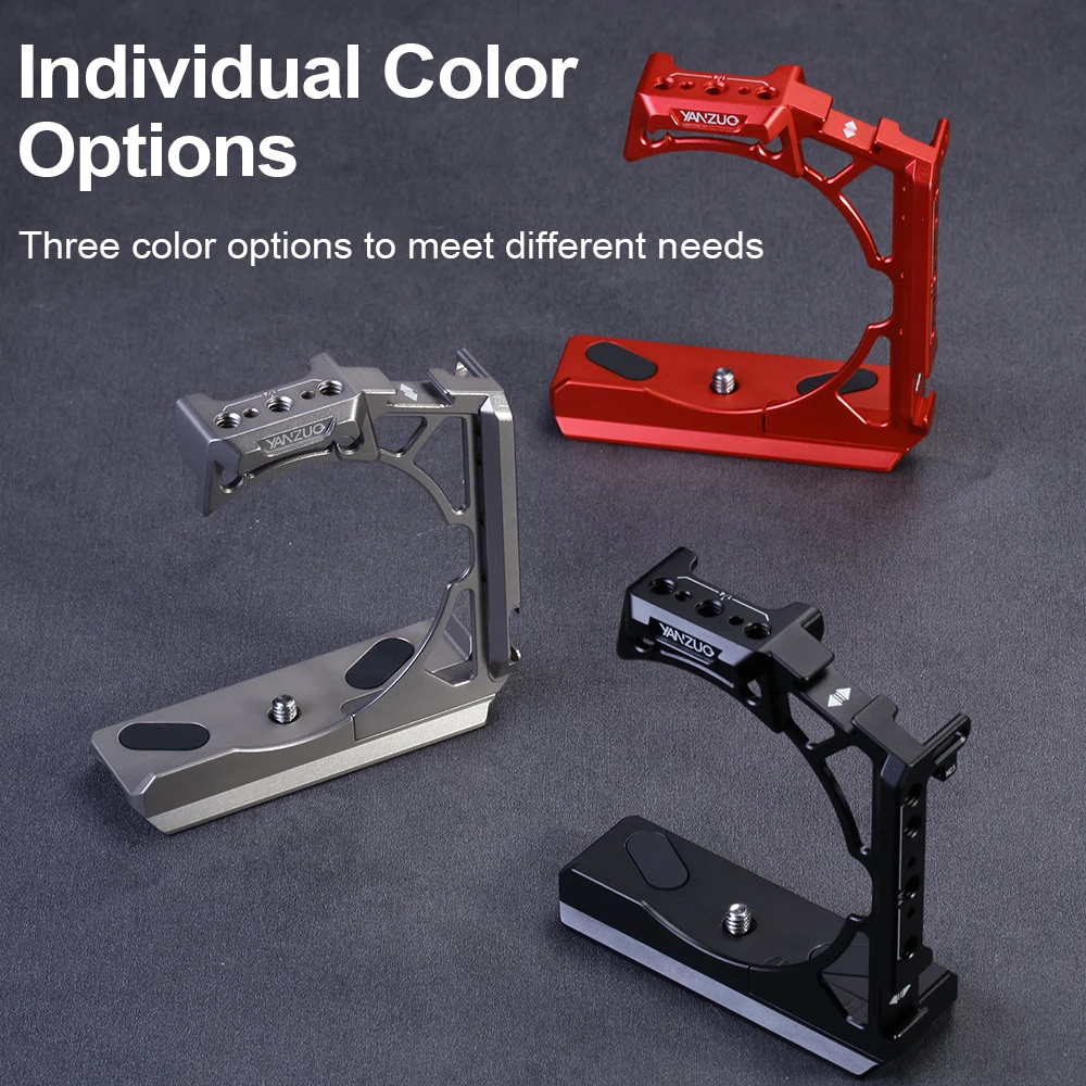 YANZUO For Nikon Z63 Digital Slr Camera Z6iii Video Stabilizer Quick Board Half Cage Accessory Aluminum Alloy Camera Cage - Image 3