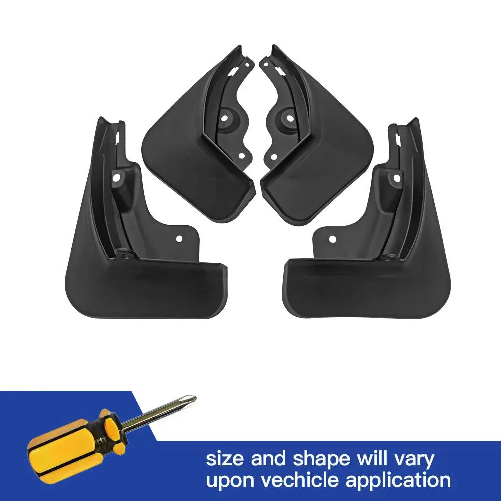 4Pcs Front & Rear Mud Flaps For Xiaopeng Xpeng p5 2021 2022 2023 Mudflaps Splash Guards Mudguards Fender