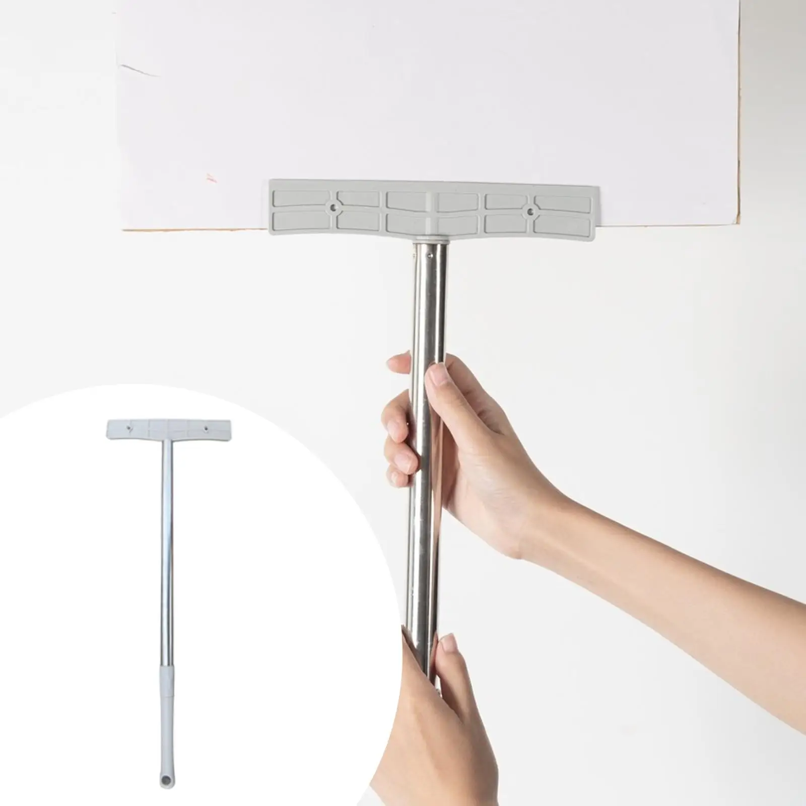 Handheld Sign Holder Telescopic Signboard Rod for Ceremonies Meeting