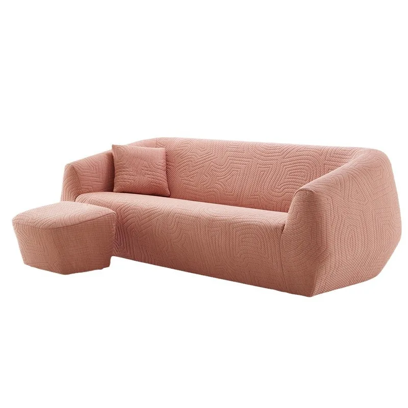 

Pure sponge fabric vacuum compression sofa, foldable hotel three-person sofa