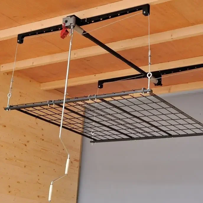 Professional Custom 250 Lb Heavy Duty Garage Ceiling Storage Lift