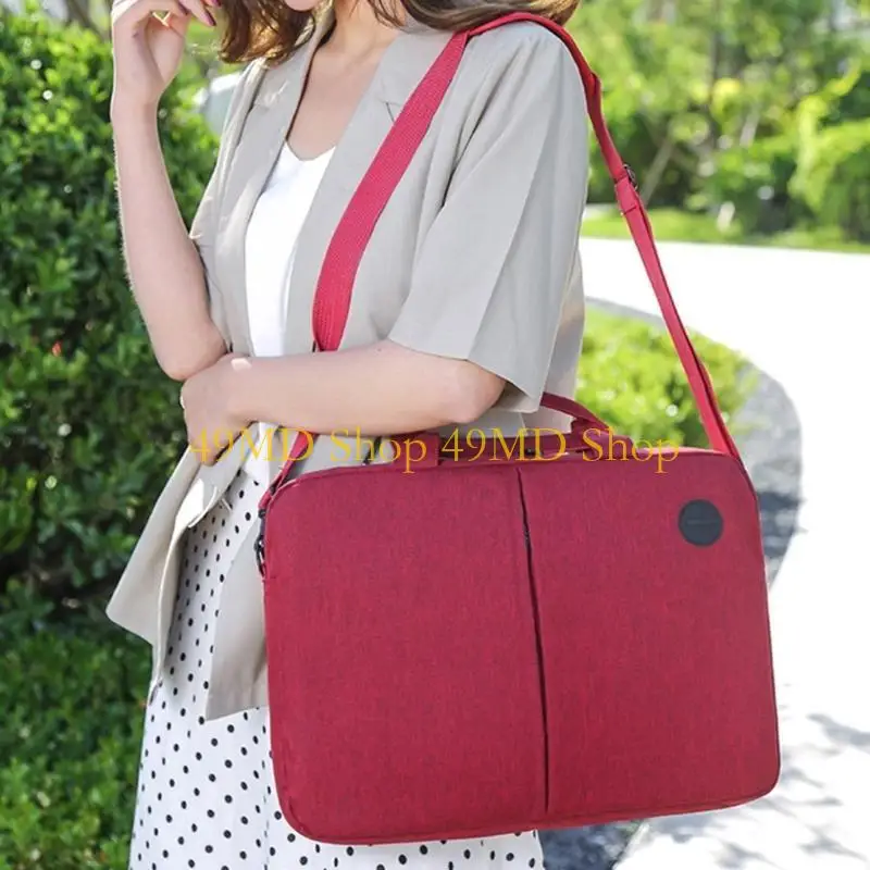 49MD Tas Tote Komputer Tas Notebook Ramping Tas Kerja Pembawa Bahu Kurir