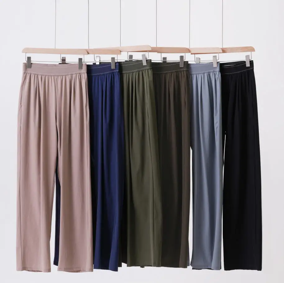 Pantalones de yoga acampanados de cintura alta para mujer, ajustados, de pierna ancha, para correr y fitness, color liso, novedad 2026