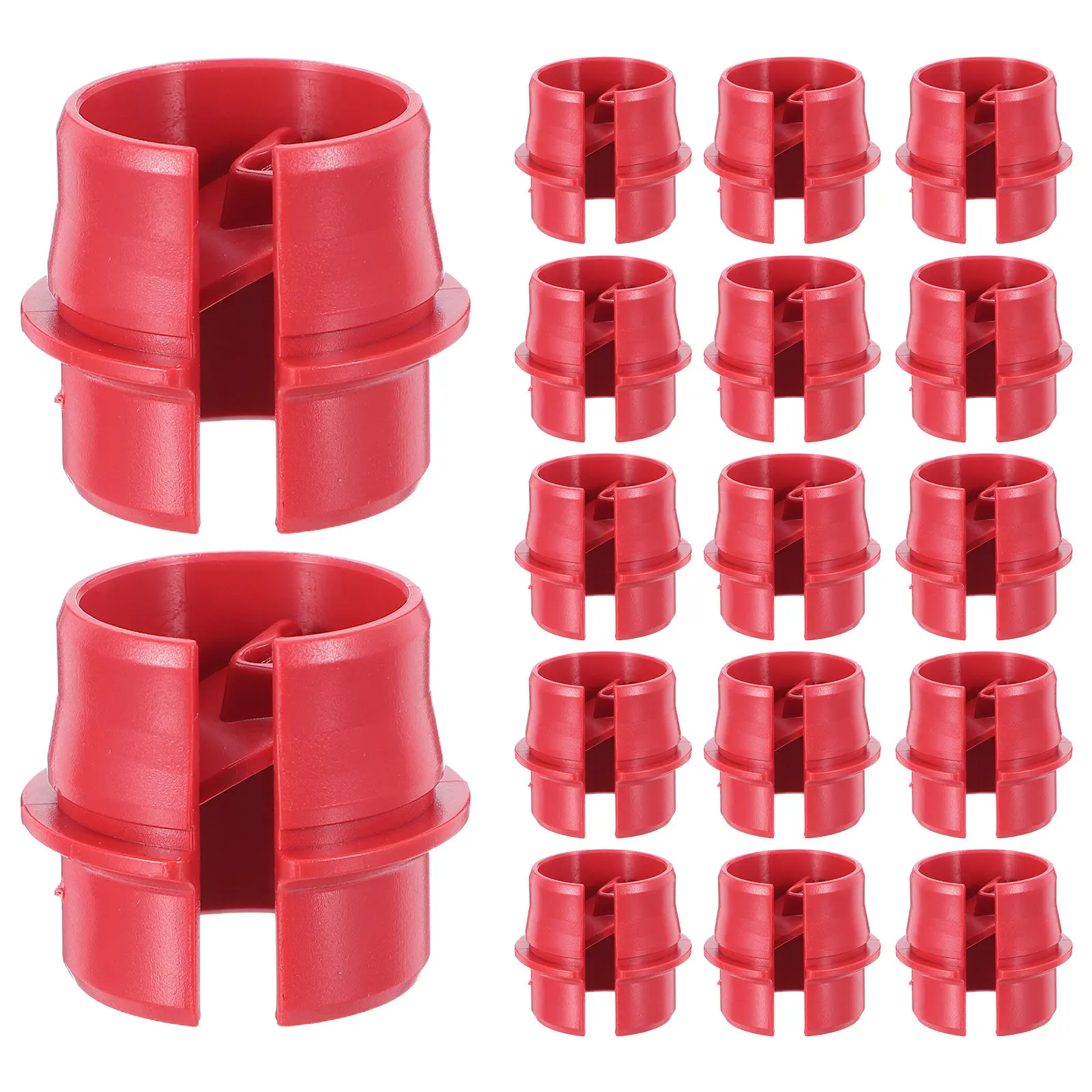 30Pcs Snap Style Non Metallic Cable Clamps Secure Hold Electrical Wire Fasteners Clips for Junction Box Wiring Management