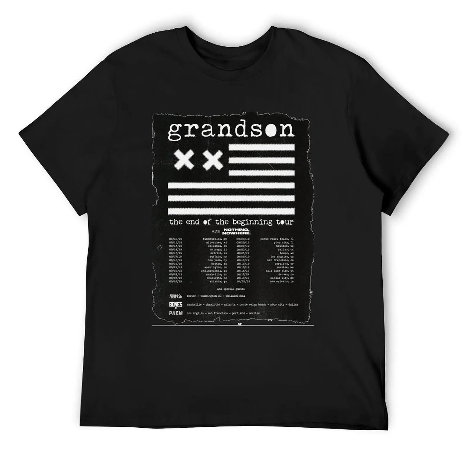 

Grandson Band Tour Shirt T-Shirt T-Shirt tops man t shirt funny meme t-shirts clothes for men