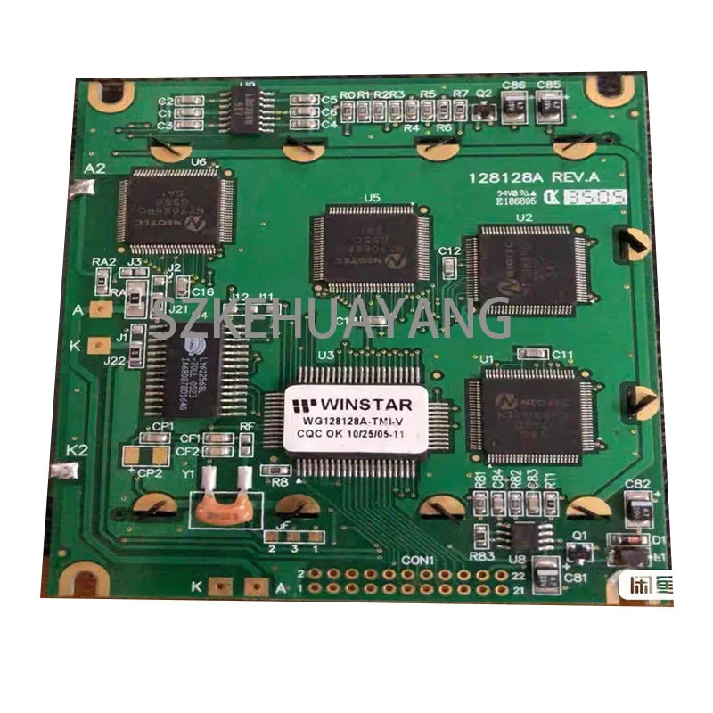 

Replacement For WG128128A-TMl-V 128128A REV.A 22pin LCD Screen