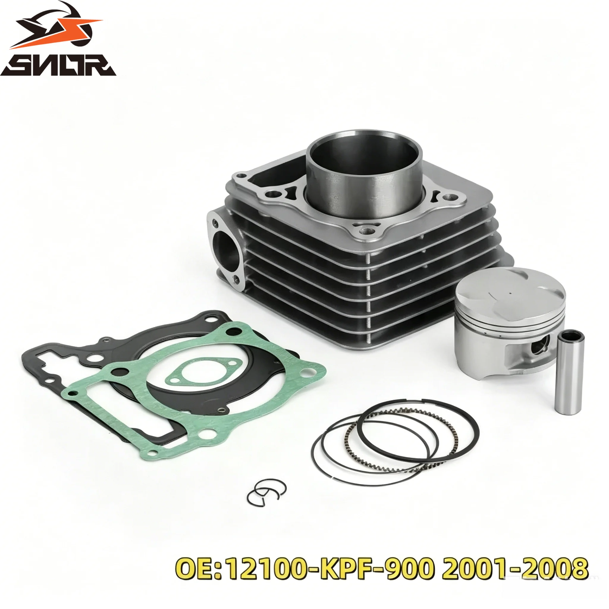 Kit de Cilindro para Motocicleta SNOR STD 73mm 249cc, Cilindro de Gran Calibre para Honda Tornado XR250 Twister CBX250 12100-KPF-900 2001-2008