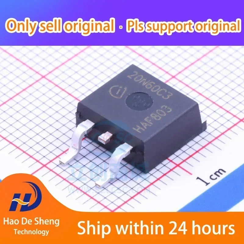 

10 шт./лот 20N60C3 SPB20N60C3 TO-263 MOS 20A 600 В новый оригинальный на складе