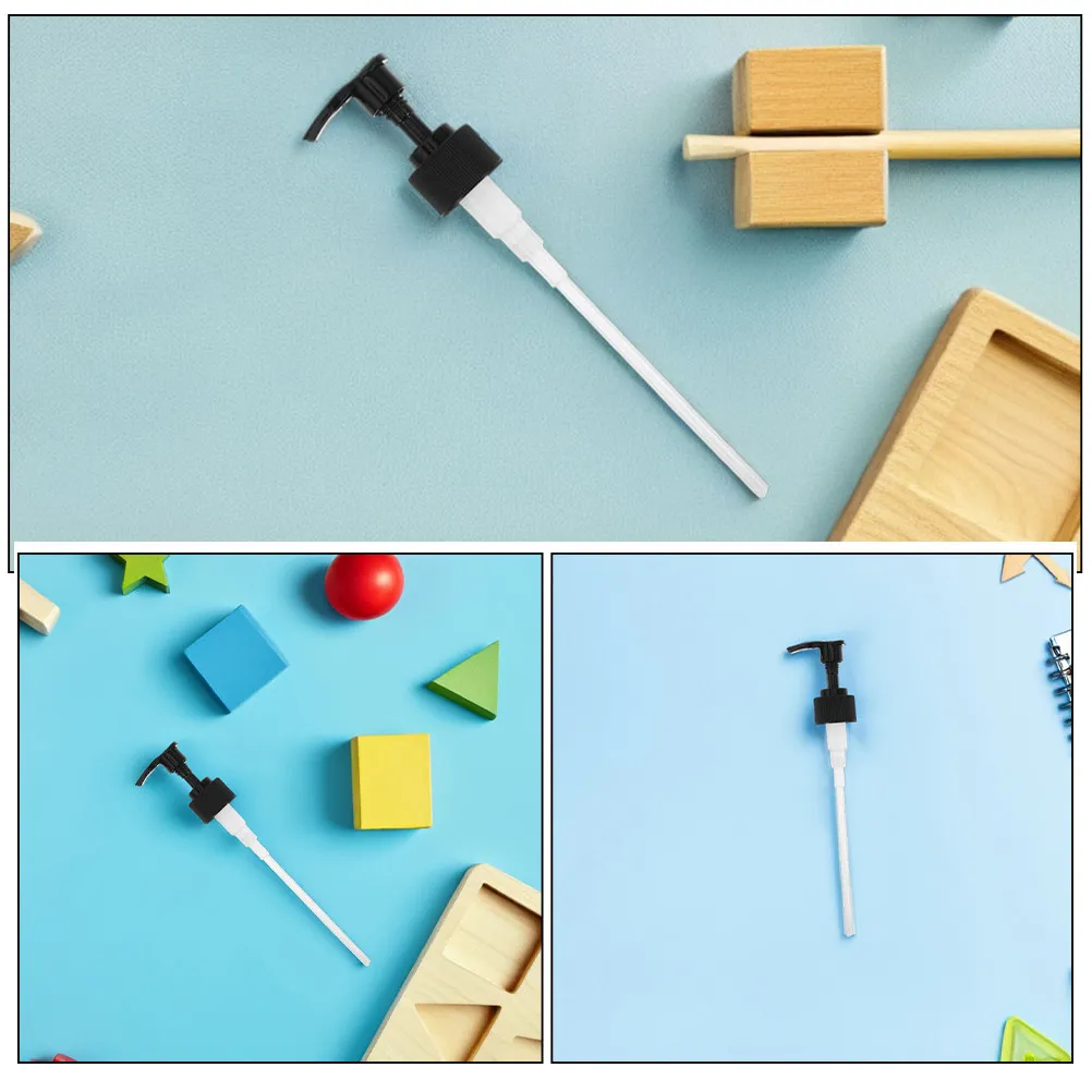 4Pcs Lotion Bottle Press Pump Head Replacement for Dispenser Bottles Precise Control Soap Pump for Home Kitchen