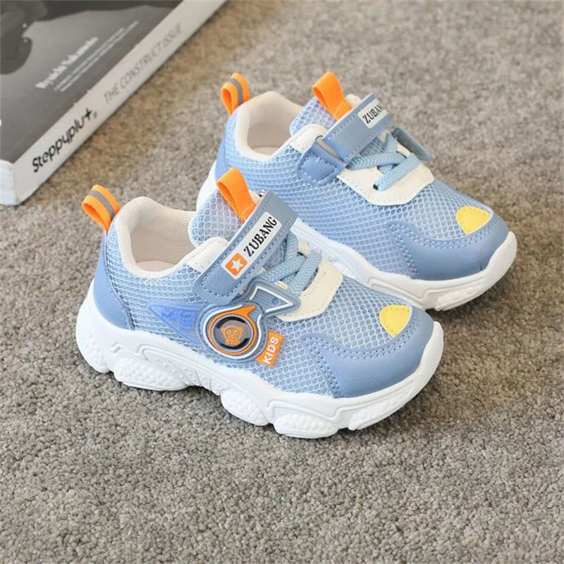 1-5 Years Old Children\'s Sports Shoes Girls Through Net Summer 2023 New Boys Net Shoes Children\'s Functional Shoes Baby Birthday