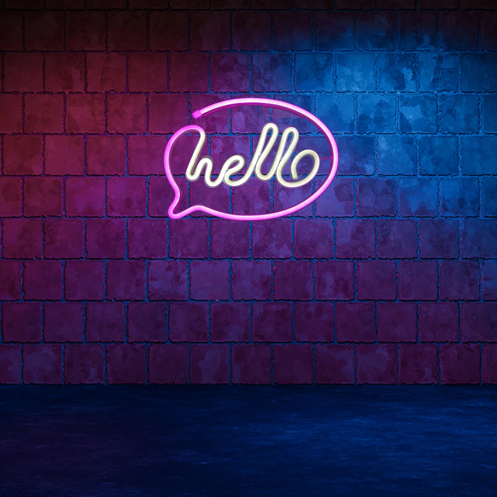

Chic Fashion Neon Led Decorative Light Usb Powered Wall Hanging Bedroom Bar Decor Small Night Lamp Party Sign Led Wall