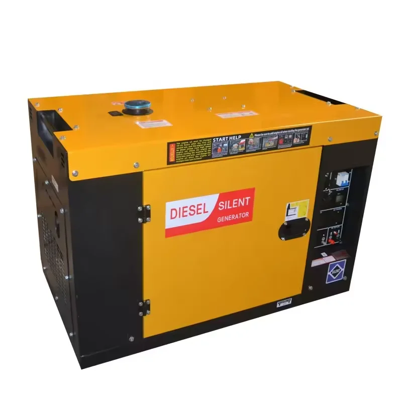 YHS-OT-158 8kw 10kw 12kw 15kw Soundproof Diesel Generator Power Generator Set Super Silent Low Price Alternator