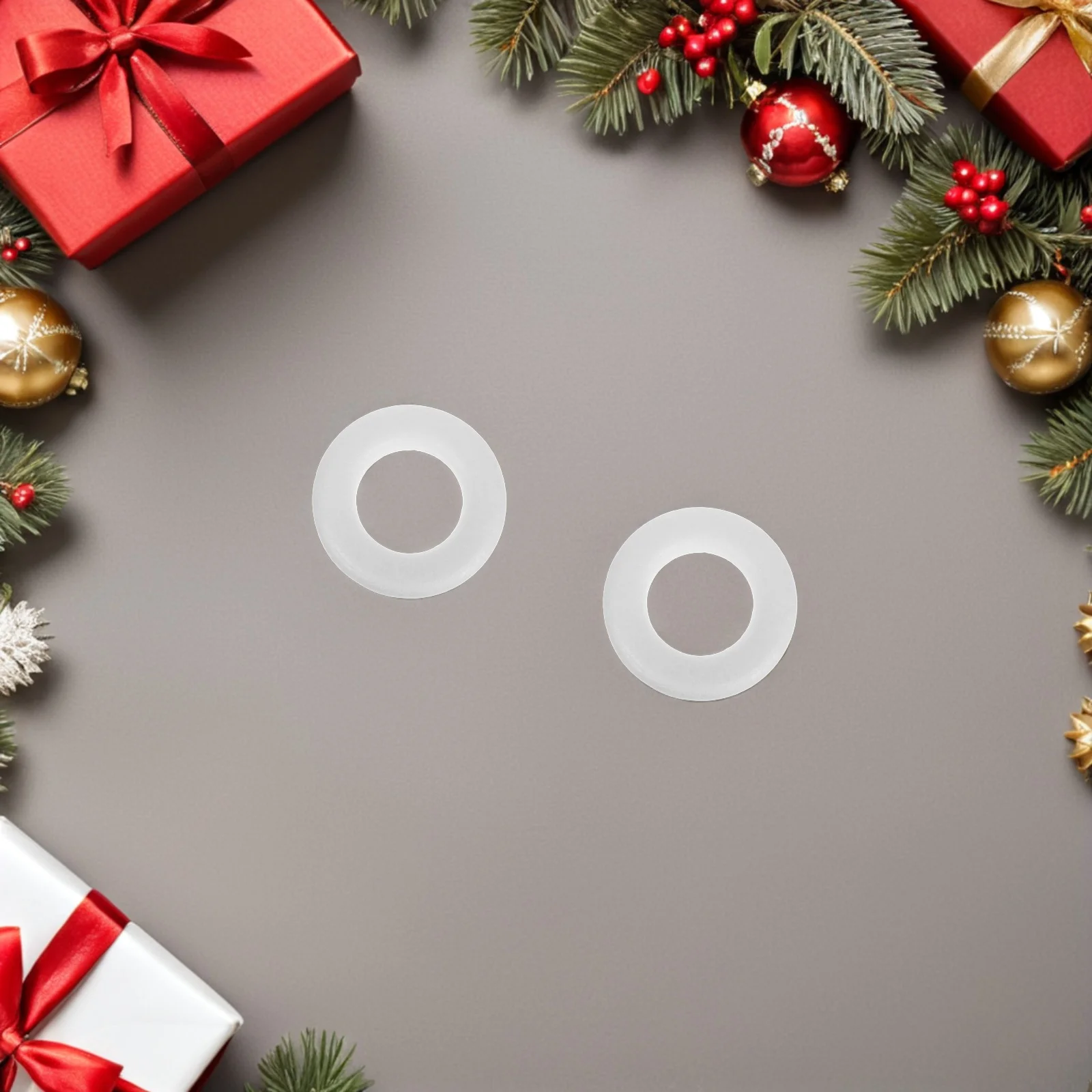 

25 pcs Foam Donut Ring For Christmas Making Diy Craft Supplies Wreath Form Base Polystyrene Ring Wreath Frames