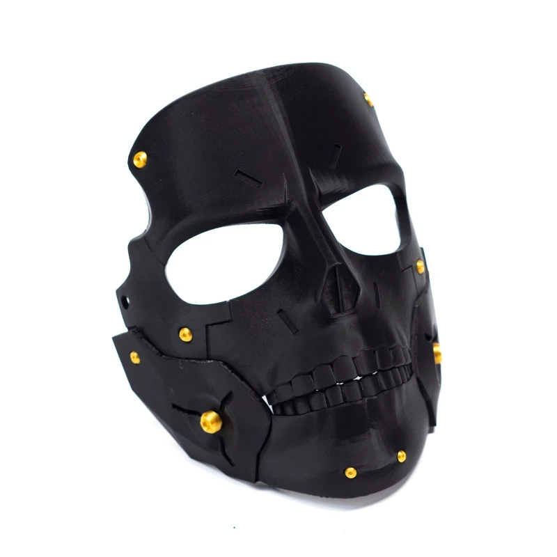 Tough guy mask game peripheral prom queue props horror game Halloween