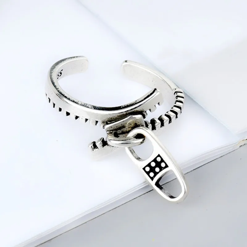 Women's 925 Sterling Silver Butterfly Zircon Open Ring
