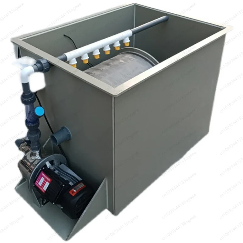 

20 tons fish pond filter, aquaculture automatic backwashing, koi pond, water circulation system, drum machine.