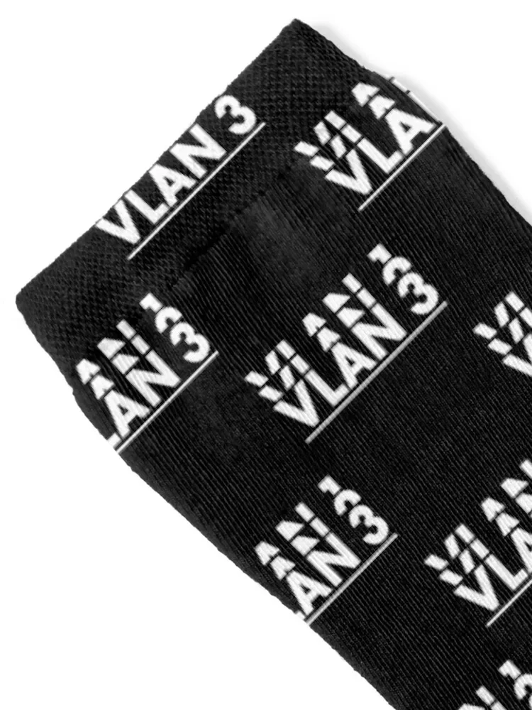 فكرة هدية رائعة باللون الأبيض الثلاثي من VLAN لجوارب مدير النظام، جوارب جولف شتوية حرارية لعيد الميلاد، جوارب للسيدات للرجال #2