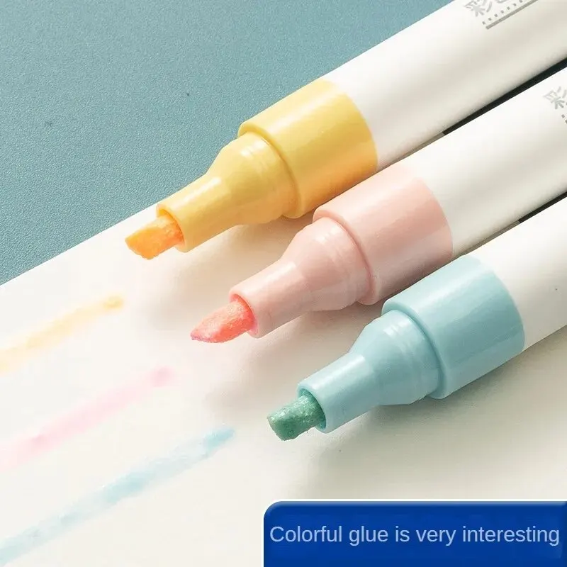 قلم توزيع كبير السعة من الأدوات المكتبية M & G ، سريع الجفاف على الوجهين ، سمك قابل للتعديل ، كتيب يدوي ، لون ، 3