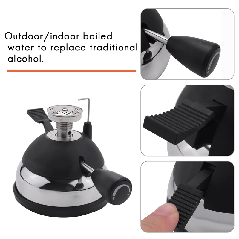 Mini Gas Burner HT-5015M Mini Tabletop Gas Butane Burner Heater Siphon Pot Coffee Stove Siphon Pot-Y48A